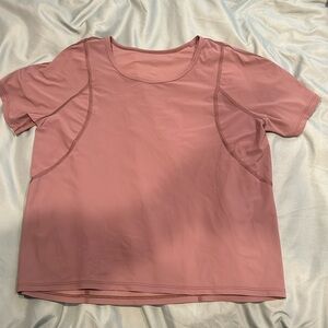 Lululemon purple light running top